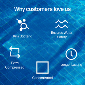 1-Inch Chlorine Tabs (for Spas)