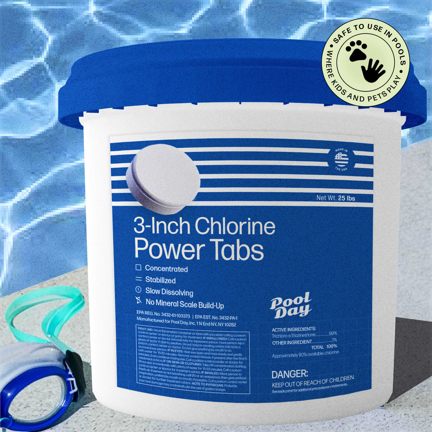 3-Inch Chlorine Tabs