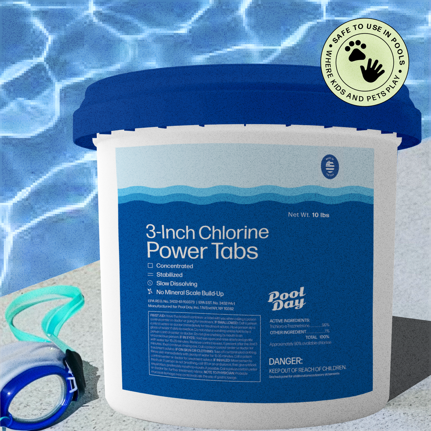3-Inch Chlorine Tabs