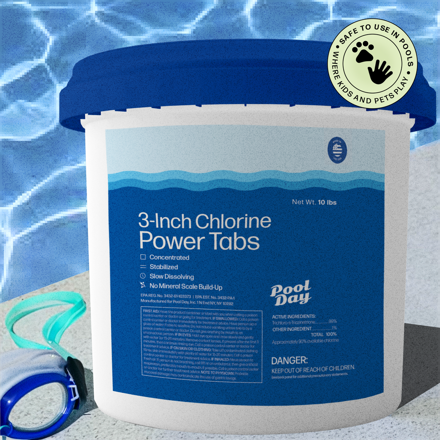 3-Inch Chlorine Tabs