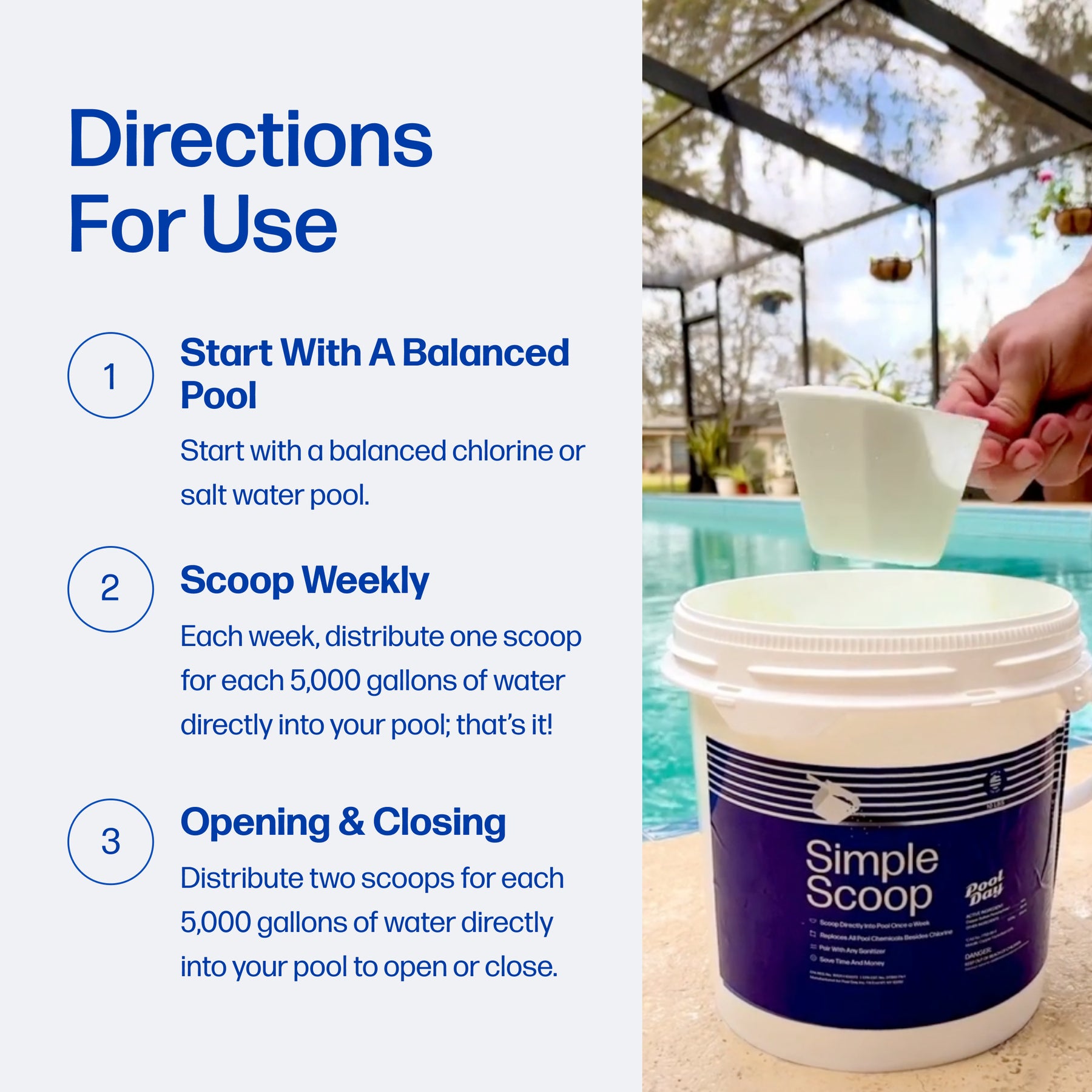 Simple Scoop – Pool Day